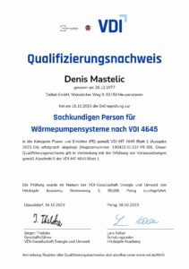 Zertifikat VDI Denis Mastelic QN_190423-01107-PE-09_Mastelic